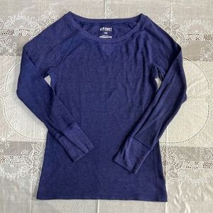 Women’s boatneck long sleeve thermal tee